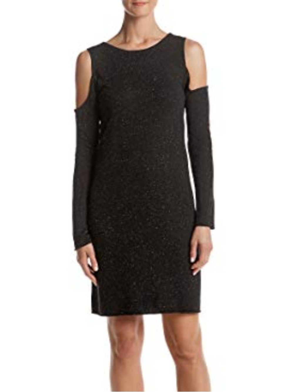 Philosophy Cashmere Blend Cold Shoulder Dress